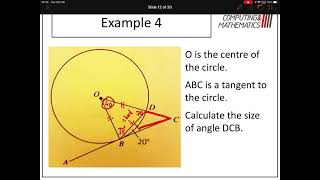 LHS N5 Maths - Angles in circles Masterclass