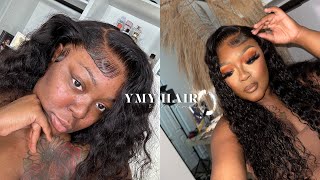 FLAWLESS FRONTAL WIG INSTALL TUTORIAL | STEP BY STEP FOR BEGINNERS | YMY HAIR