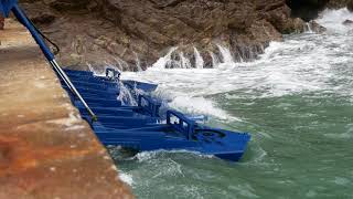 Eco Wave Power: Wavy day in Gibraltar May 2018