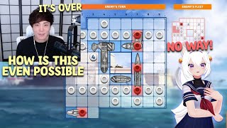 Sykkuno Activates His Plot Armor & Obliterates Filian in Battleship