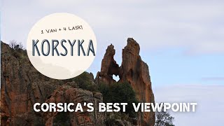 Corsica's best viewpoint - a heart from the rocks