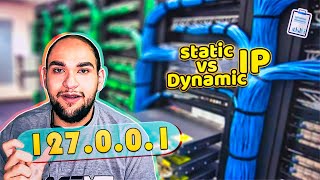 الفرق بين static ip و dynamic ip - الافضل كمهندس شبكات