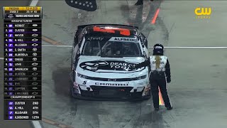 ALFREDO PENALIZED FOR AGGRESSIVE DRIVING - 2024 NASCAR XFINITY SERIES CHAMPIONSHIP RACE