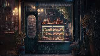 Rainy Night Cafe Ambience