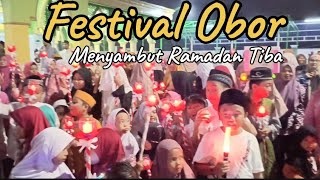 Tradisi pawai obor menyambut puasa Ramadan di Indonesia