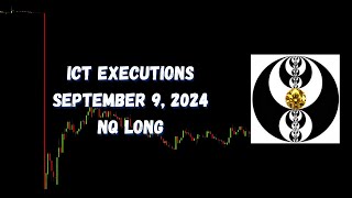 ICT Executions September 9, 2024 NQ Long