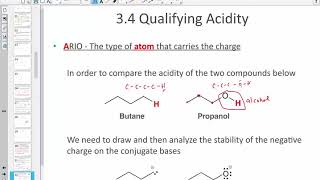 Chapter 3 Acids and Bases Lesson 2 ARIO