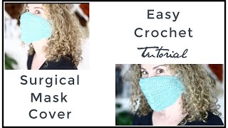 Surgical mask Crochet Cover Easy Tutorial