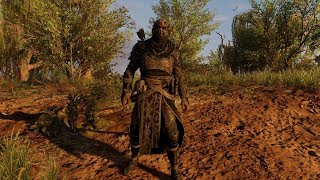 Assassins Creed origins Last of The Phylakes Black Hood Outfit