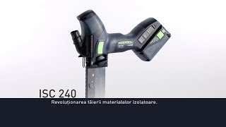 Ferăstrău cu acumulator pentru materiale izolatoare ISC 240