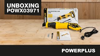 POWERPLUS - Unboxing der POWX03971 Säbelsäge