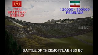 20 Battles That Changed History - Battle of Thermopylae 480 BC - UEBS 2 Gameplay - # 20