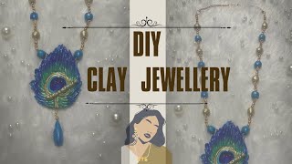 DIY Clay Jewellery making at home | handmade jewellery ✨