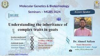 Genome-wide landscape across Egyptian goat breeds, Dr. Ahmed Sallam