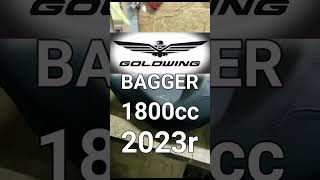 Goldwing bagger 1800cc 2023r, #goldwing1800 #bagger #honda #Shorts #custom #custommotorcycle