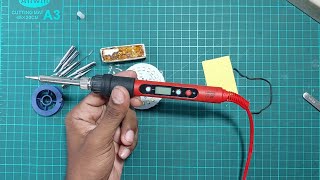 Soldering Iron 60W/80W Adjustable Temperature #diy Iron 60W/80W #soldering iron