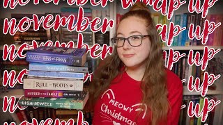 the 12 books i read in november | wrap up 📚