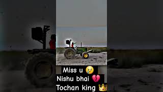 Nishu bhai miss u 💔 #nishudeswalstunt #johndere #automobile #farming #jhondeeretractor#thar#jhondere