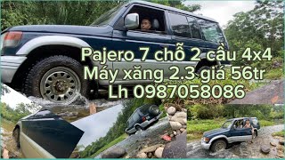 Trải nghiệm trên em địa hình 2 cầu leo đèo và lội suối mà giá chỉ mấy chục triệu...pajero 4x4 đời 98