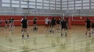 University of Cincinnati Volleyball 4 Ball Wash Drill