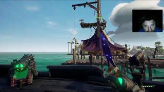 Lets Play, Sea of Thieves, weekend late night play, Kill Flame Heart!