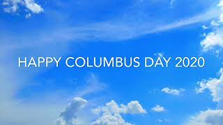 Happy Columbus Day 2020