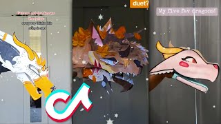 😱THE AMAZING Paper Dragon 🔥Dragon Puppet TikTok Compilation #192