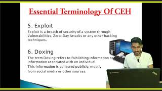 Basic Terminology of CEH | Ethical hacking Terminology | Ethical Hacking