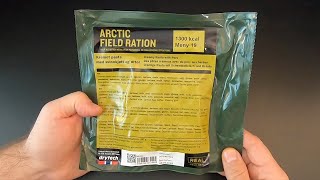 Norwegian Arctic Field Ration - Menu 19 - Creamy Pasta with Pork