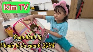 Kim TV | Bạn Sơri chuẩn bị hành lý đi chơi Tết 2024