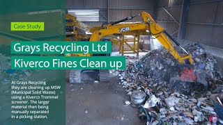 Grays Recycling - Kiverco Fines Clean Up