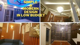 Home tour of 3BHK Flat | Interior Design Ideas for Bedroom | Mandir |Modular Kitchen | Living Room