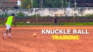 Knuckleball training🌪️🚀| Learn CR7 Free kick 🌪️ #football #freekick #training