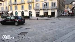 allarme bomba piazza cavour como 2Ok