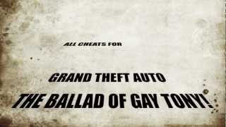 GTA TBoGT & TLaD (EFLC) - All Cheat Codes (PC and Console)