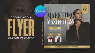 Create Eye-Catching Flyers in Canva | Quick & Easy Design Tutorial