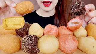 ASMR CHEWY CHEESE BALLS MUKBANG 쫀득쫀득 치즈볼 먹방 eating sounds