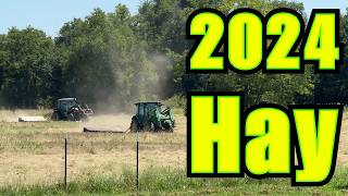 Cutting Hay for 2024: Overcoming a Late Start Due to Wet Weather