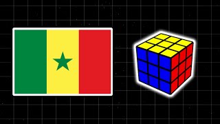 SENEGAL FLAG on the Rubik’s Cube 3x3 🇸🇳