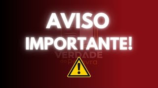 COMUNICADO IMPORTANTE!