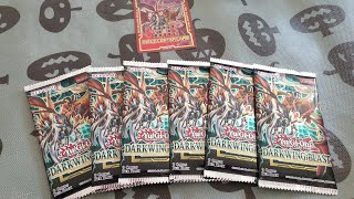 YuGiOh Darkwing Blast Premiere 6 Pack Opening