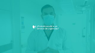 ¿Cuándo acudir a un servicio de urgencias?