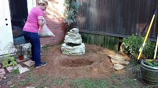 How To DIY Garden Water Fountain and Pond