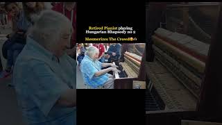 Eleonora Arkadyevna Breslav Playing Liszt’s Hungarian Rhapsody No.2 – A Street Performance