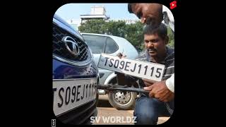 బండి నంబర్ ప్లేట్ పైనా ఉండే Number కి Letters కి Meaning ఏంటి? 🤔 #numberplate #short