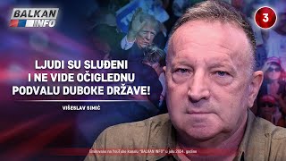 INTERVJU: Višeslav Simić - Ljudi su sluđeni i ne vide očiglednu podvalu duboke države! (26.7.2024)