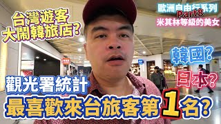 2023最愛來台旅遊排名出爐!第一名竟是?台遊客遭控大鬧韓旅店，業者已提告?歐洲自由行系列Part8 米其林等級的美女【Eric的世界TV】