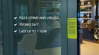 The Veraco Anitiviral Technology - Killing Germs & Viruses at Touchpoints