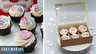 Mother's Day Flower Cupcakes MDC4