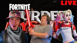 🔴 FORTNITE MURDER MYSTERY with Chris, Theo & Harley